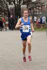 Matt Nicholson (Morpeth) finishing 2nd in the Wallsend Harriers Terry O'Gara Memorial 5k Road Race.